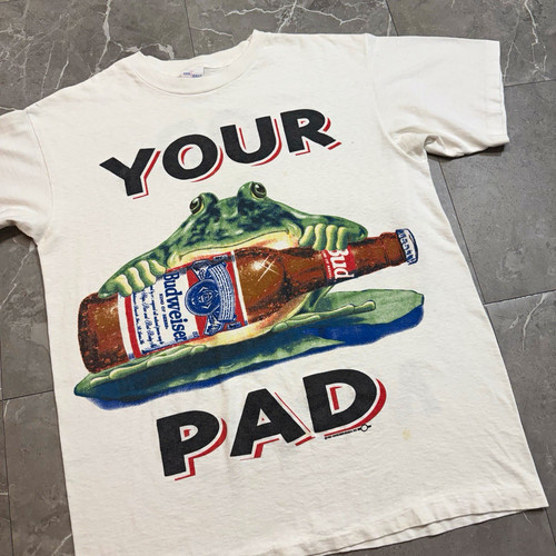 Budweiser your pad mine - budweiser, mine?"